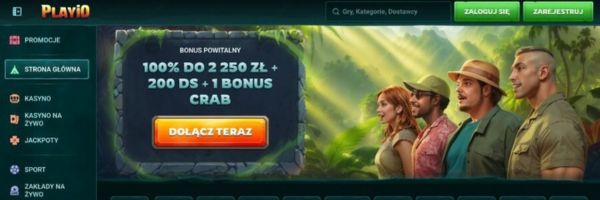 Playio Casino oferta gier na żywo